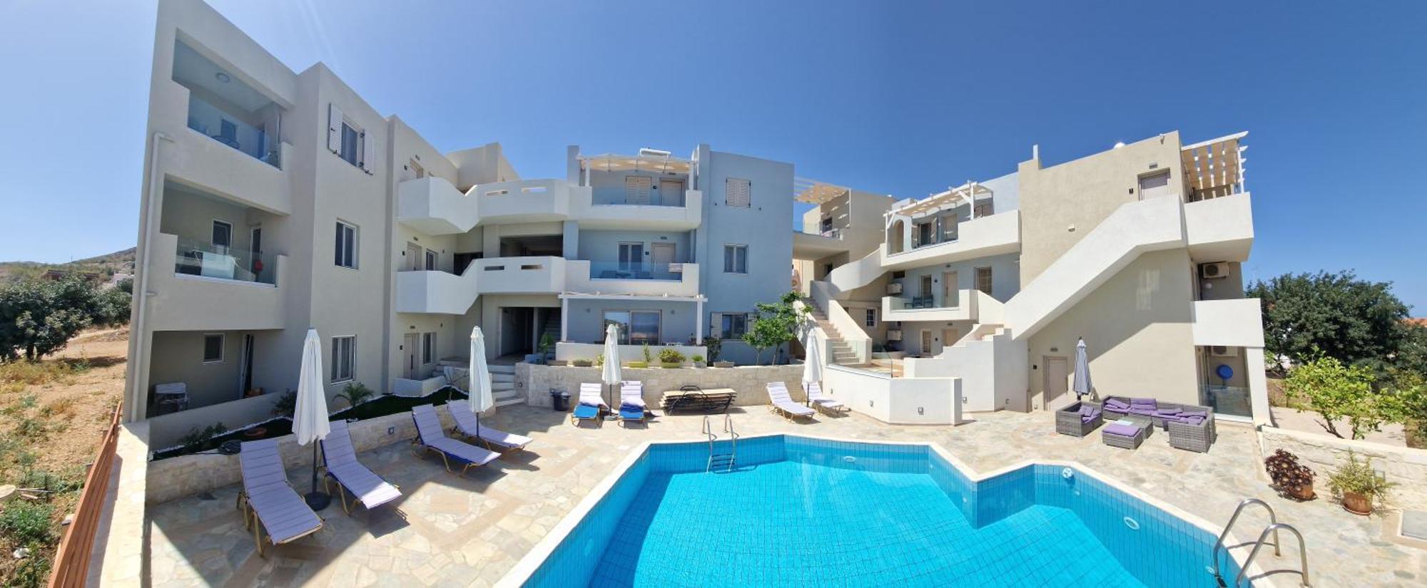 Sandika Apartments Hersonissos  Dış mekan fotoğraf